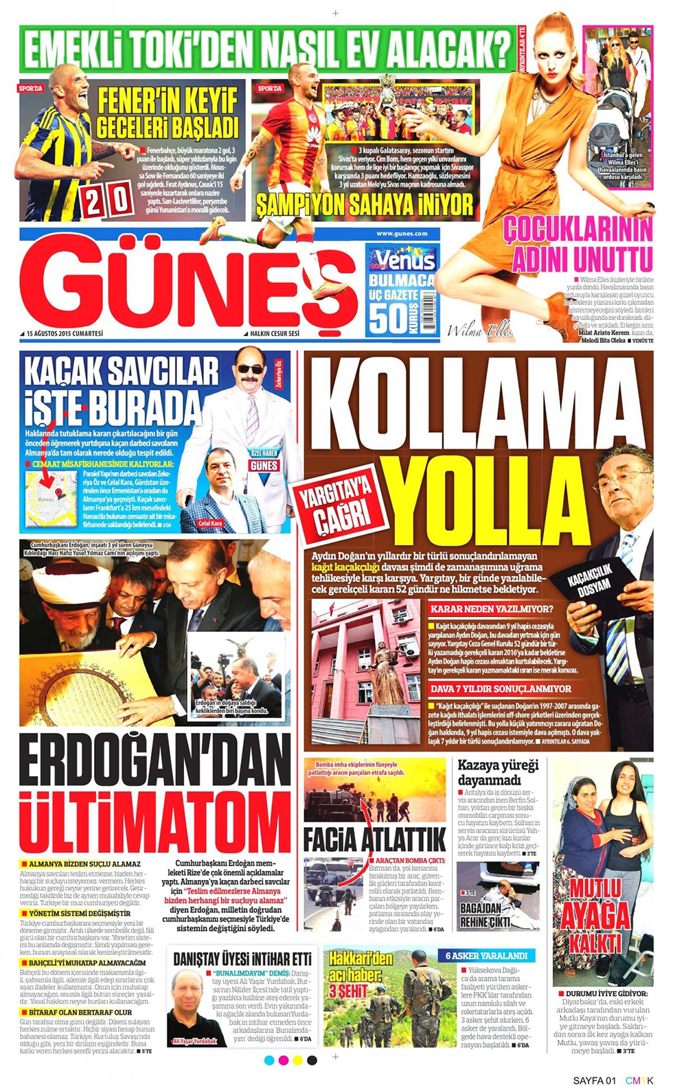 Gazeteler bugün ne yazdı? - 23