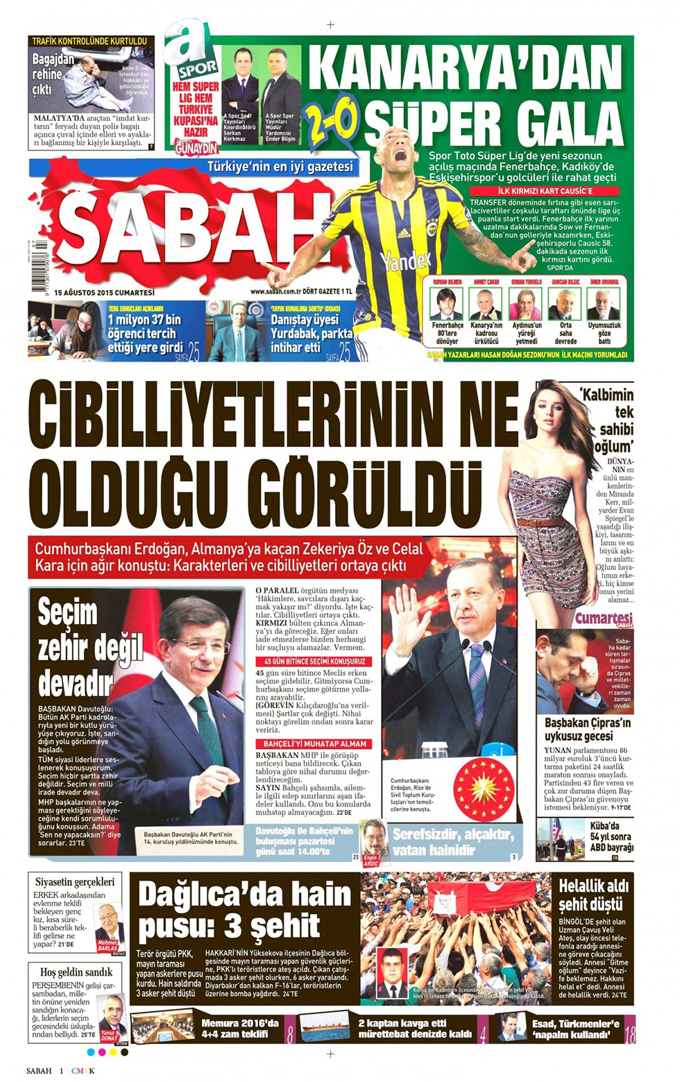 Gazeteler bugün ne yazdı? - 15