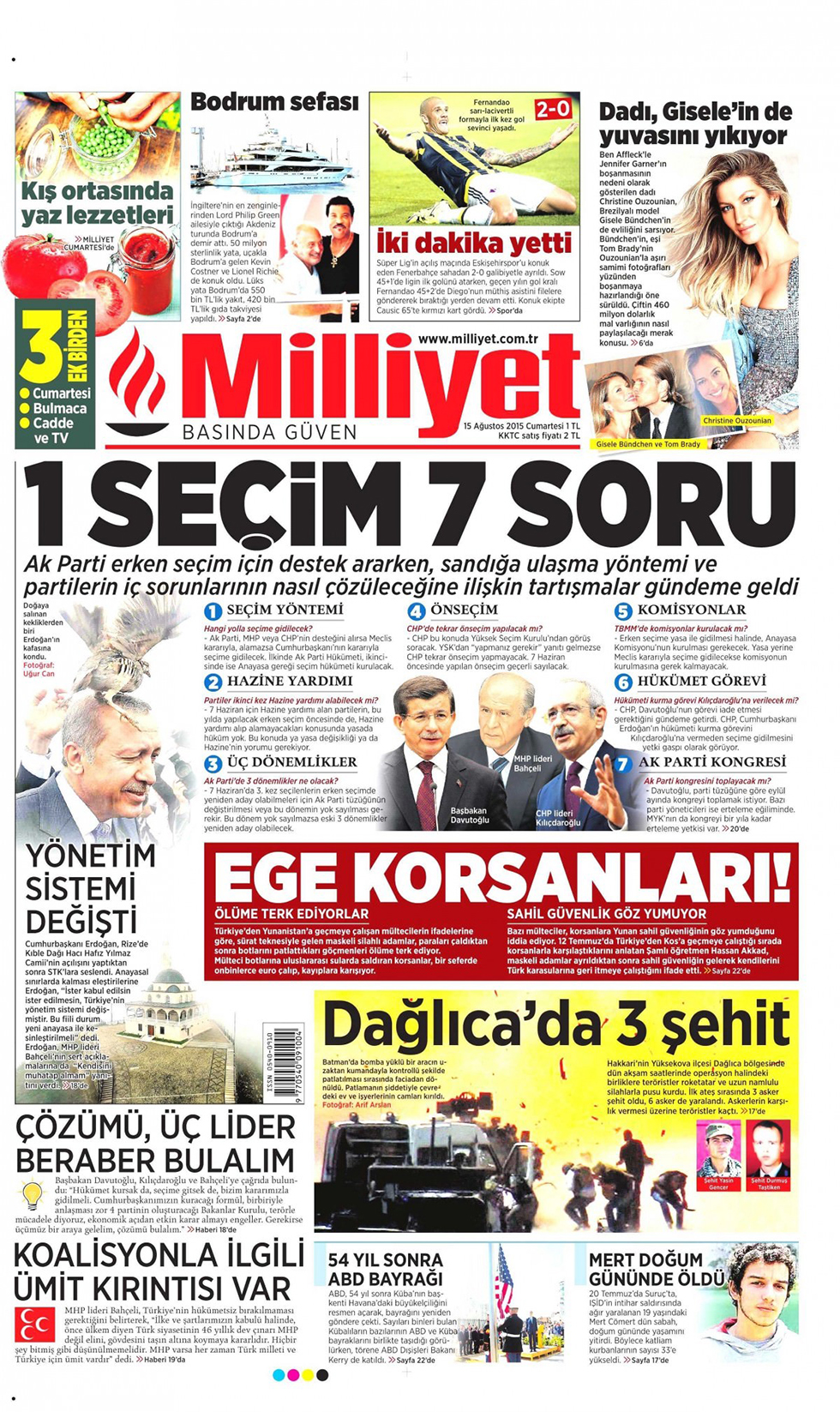 Gazeteler bugün ne yazdı? - 25