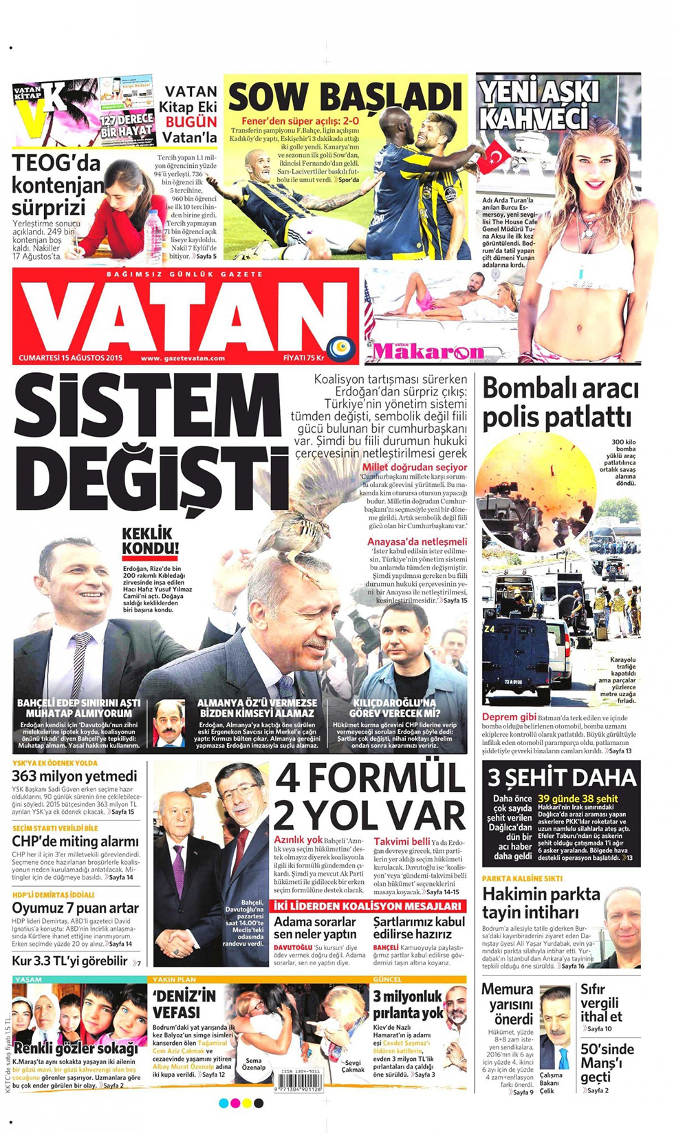 Gazeteler bugün ne yazdı? - 3