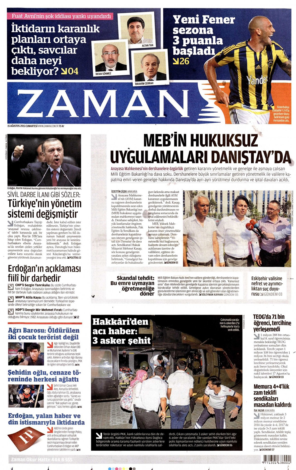 Gazeteler bugün ne yazdı? - 22