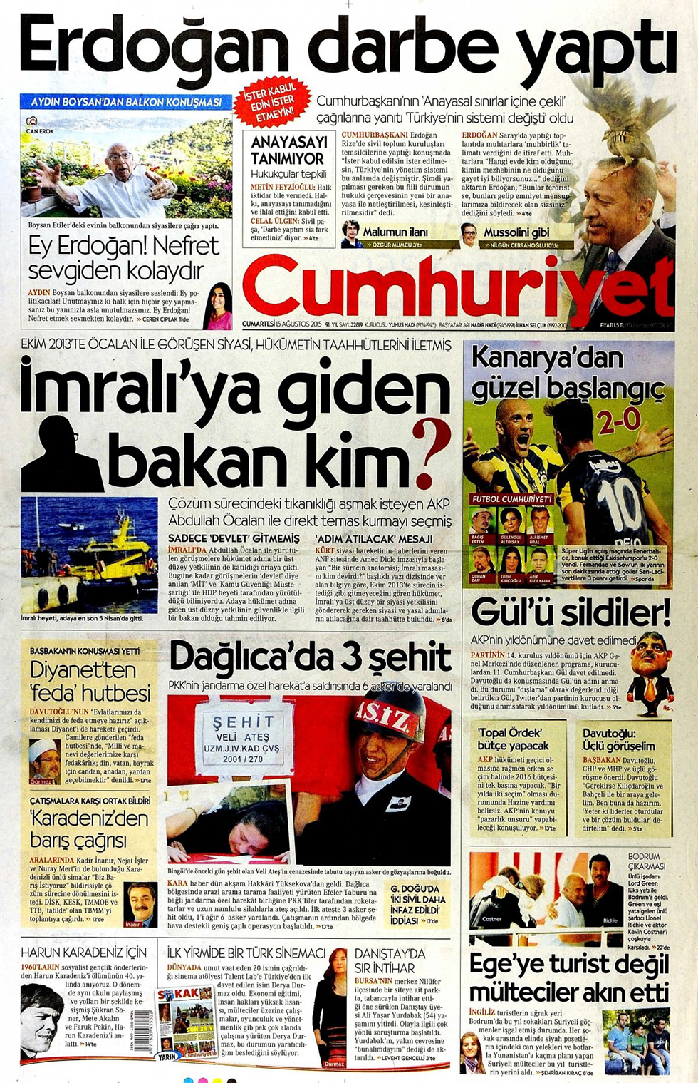 Gazeteler bugün ne yazdı? - 13