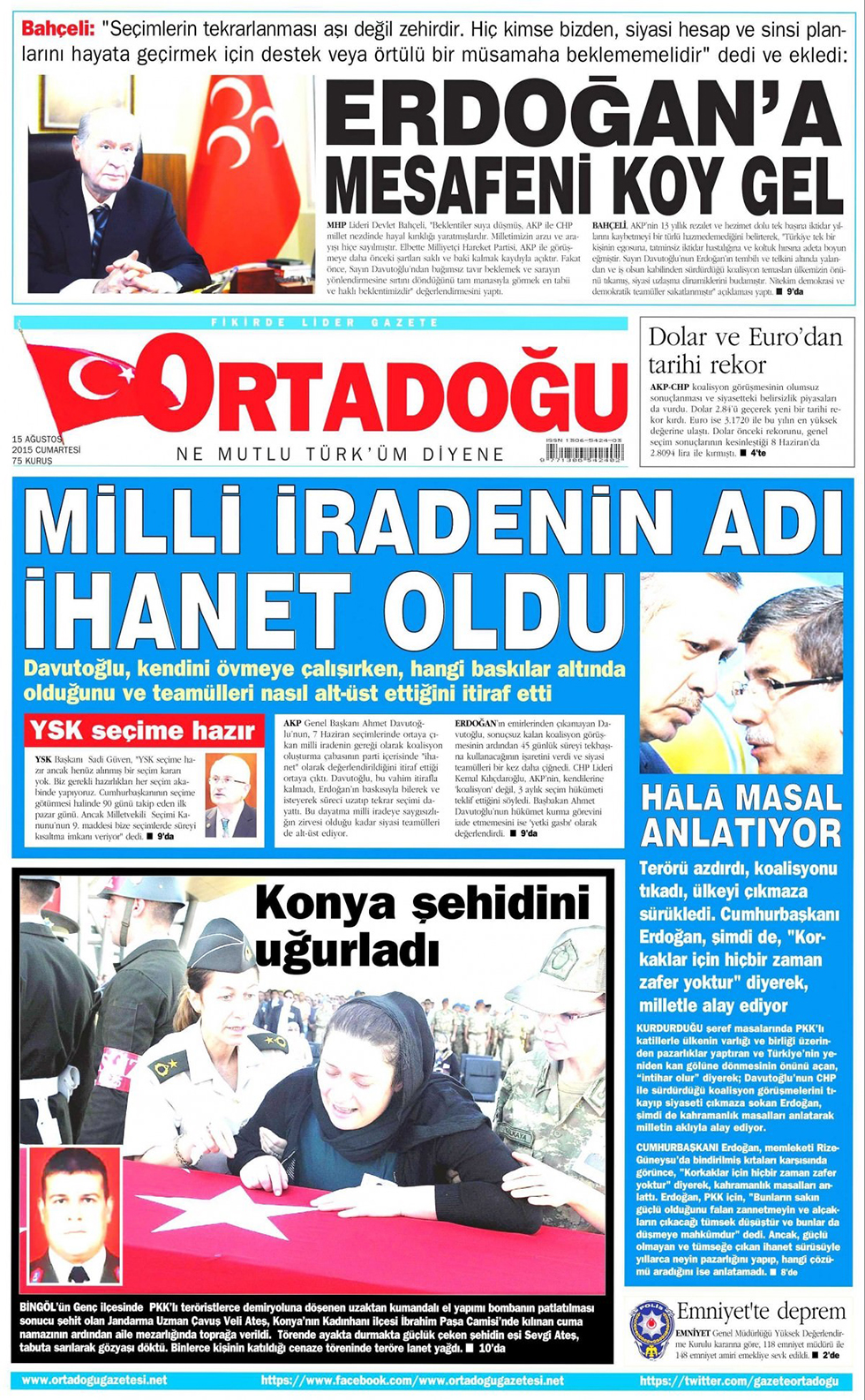 Gazeteler bugün ne yazdı? - 7