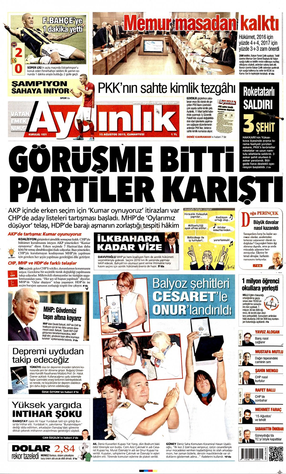 Gazeteler bugün ne yazdı? - 5