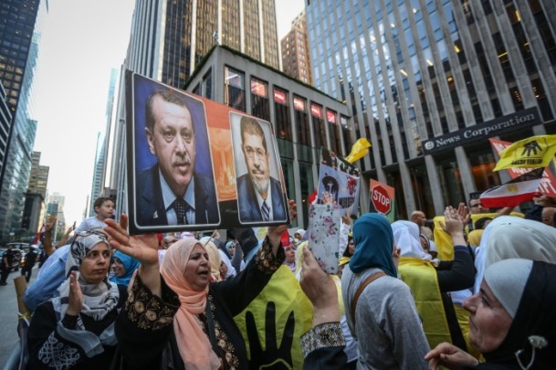 Rabia katliamı New York'ta protesto edildi - 5