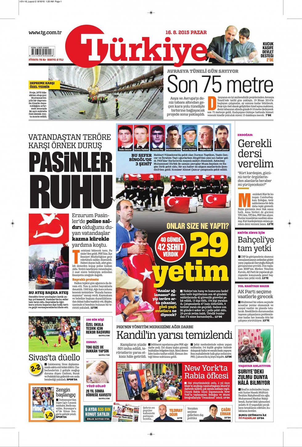 Gazeteler bugün ne yazdı? - 15