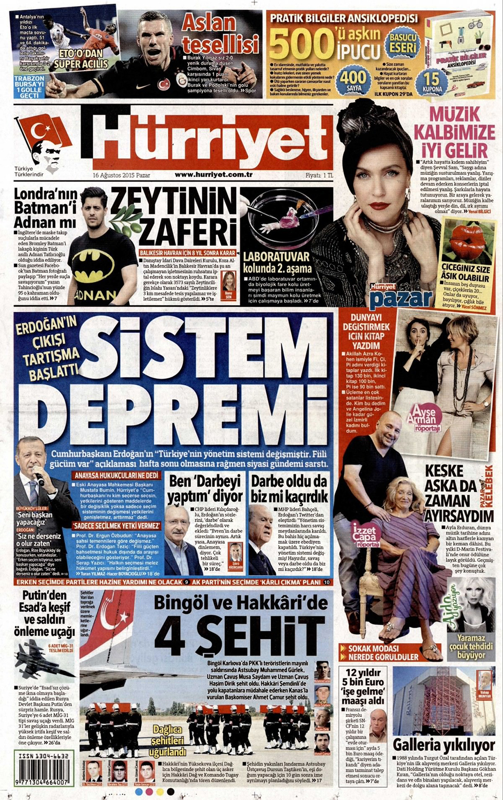 Gazeteler bugün ne yazdı? - 16