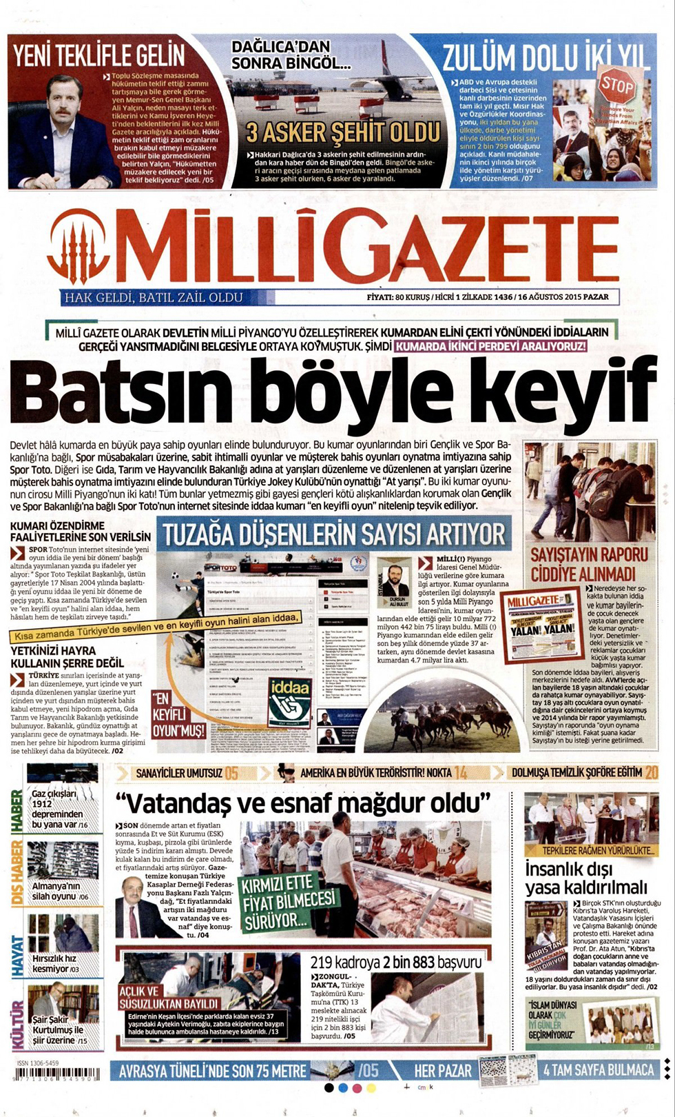 Gazeteler bugün ne yazdı? - 1