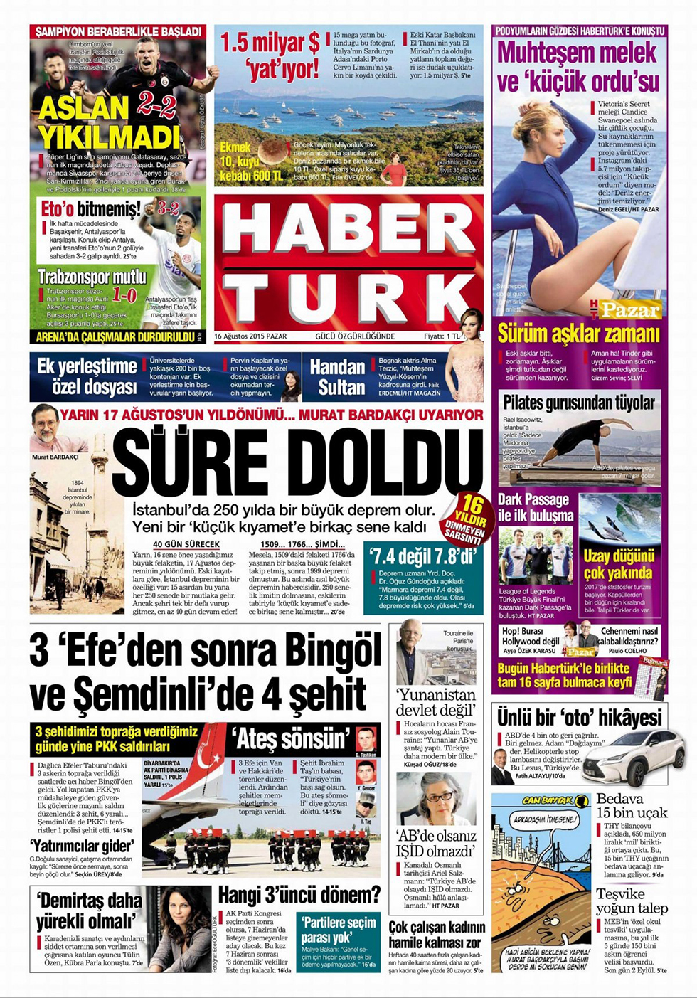 Gazeteler bugün ne yazdı? - 6