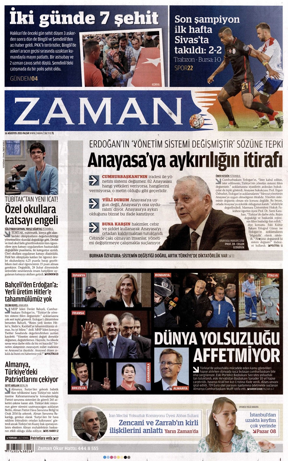 Gazeteler bugün ne yazdı? - 14