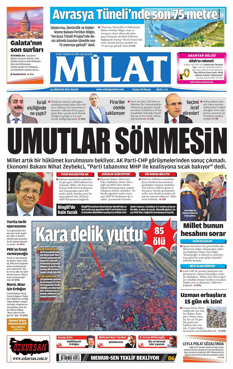 Gazeteler bugün ne yazdı? - 5