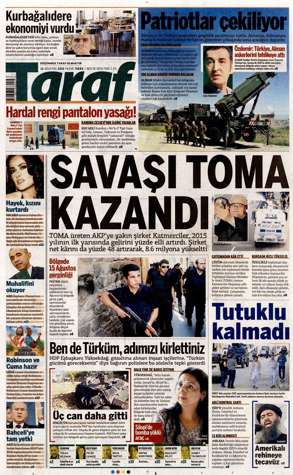 Gazeteler bugün ne yazdı? - 18