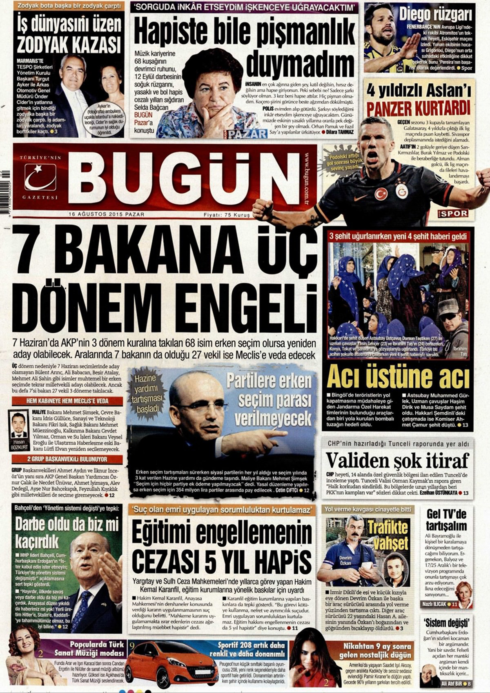 Gazeteler bugün ne yazdı? - 12