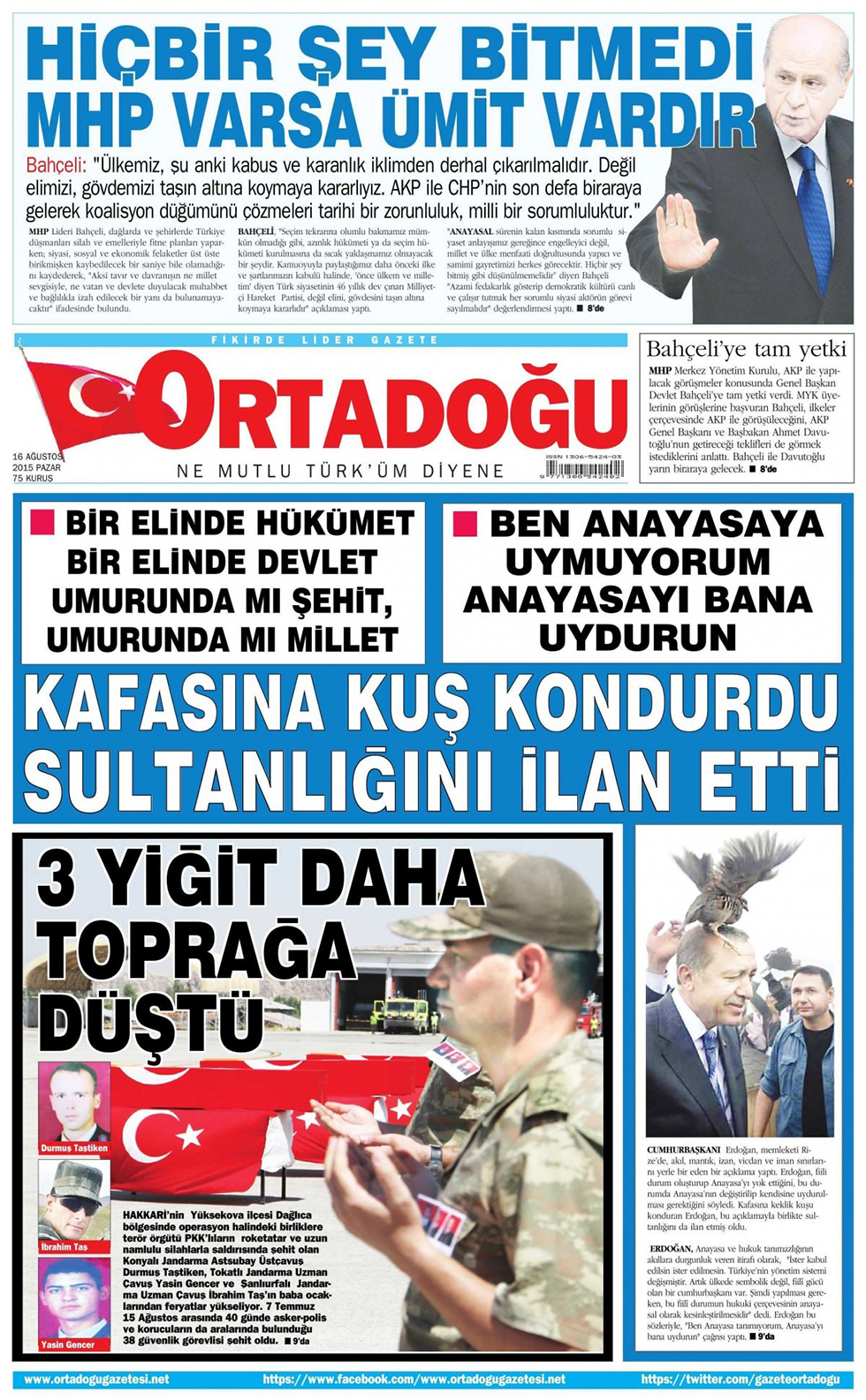 Gazeteler bugün ne yazdı? - 7