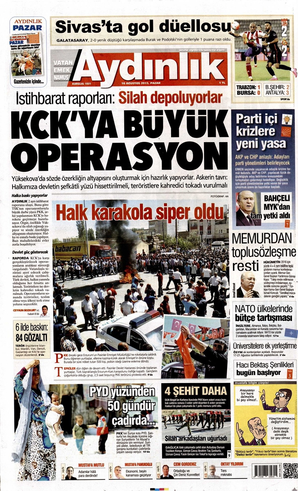 Gazeteler bugün ne yazdı? - 9