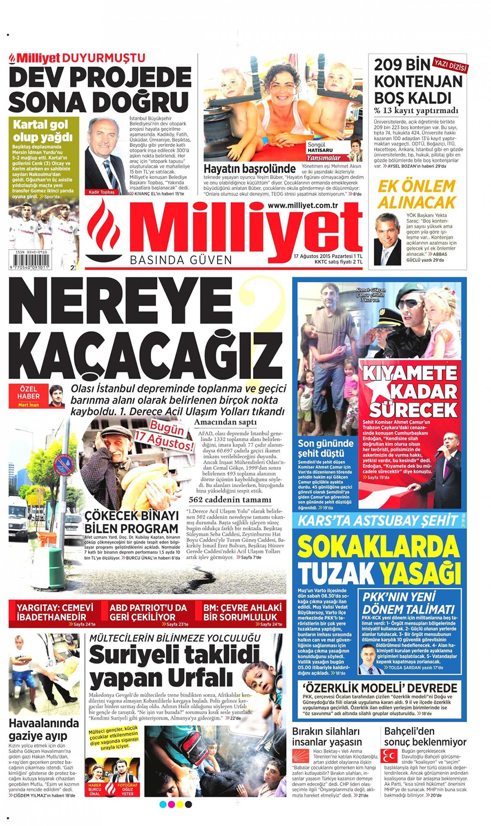 Gazeteler bugün ne yazdı? - 8