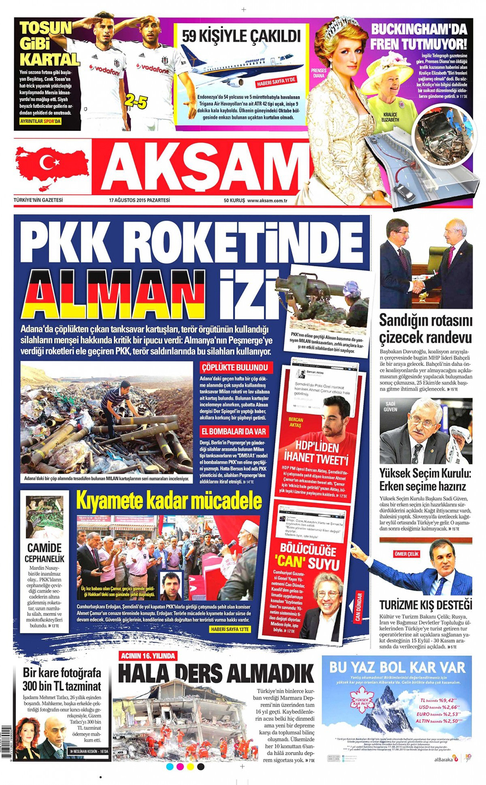 Gazeteler bugün ne yazdı? - 20