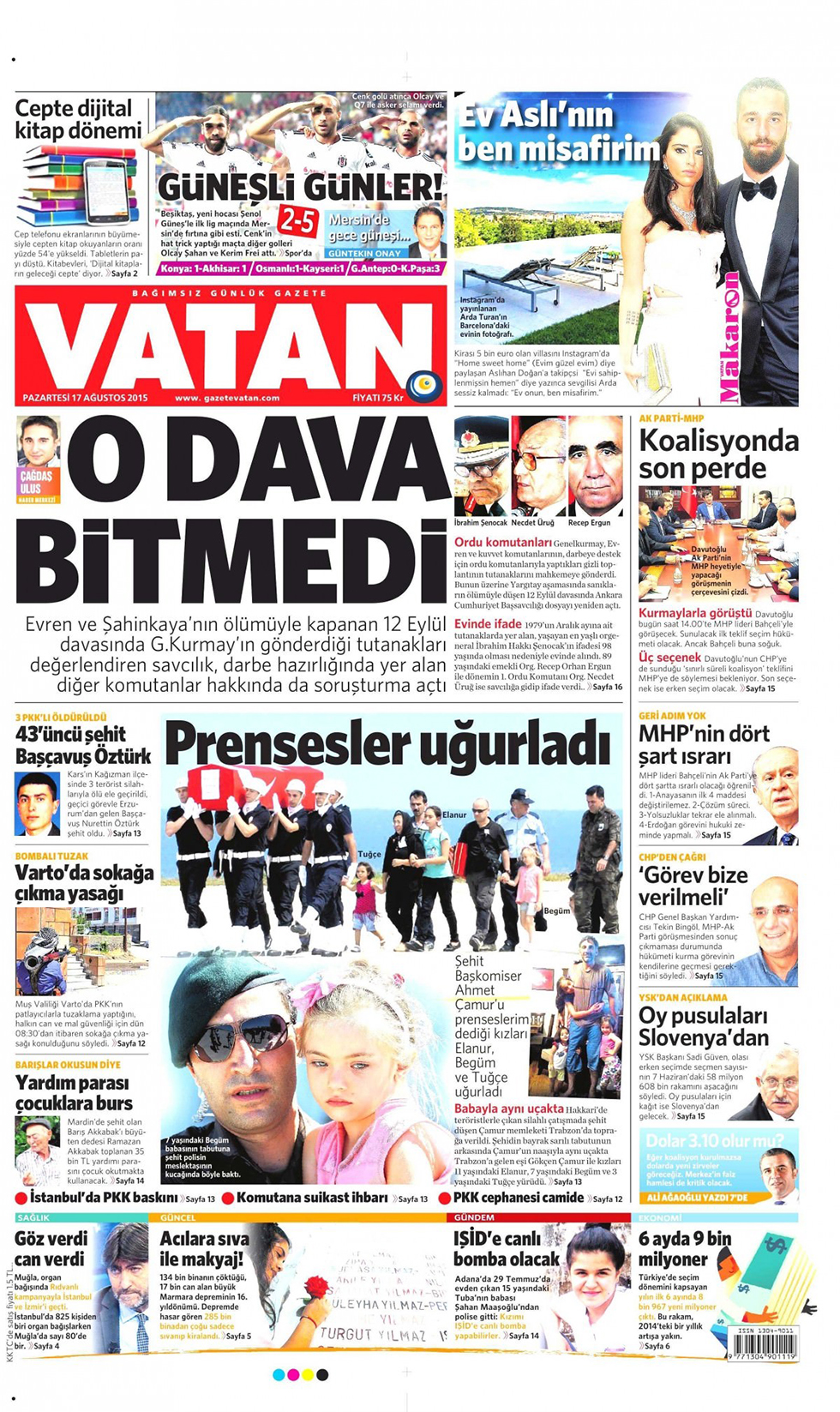 Gazeteler bugün ne yazdı? - 14