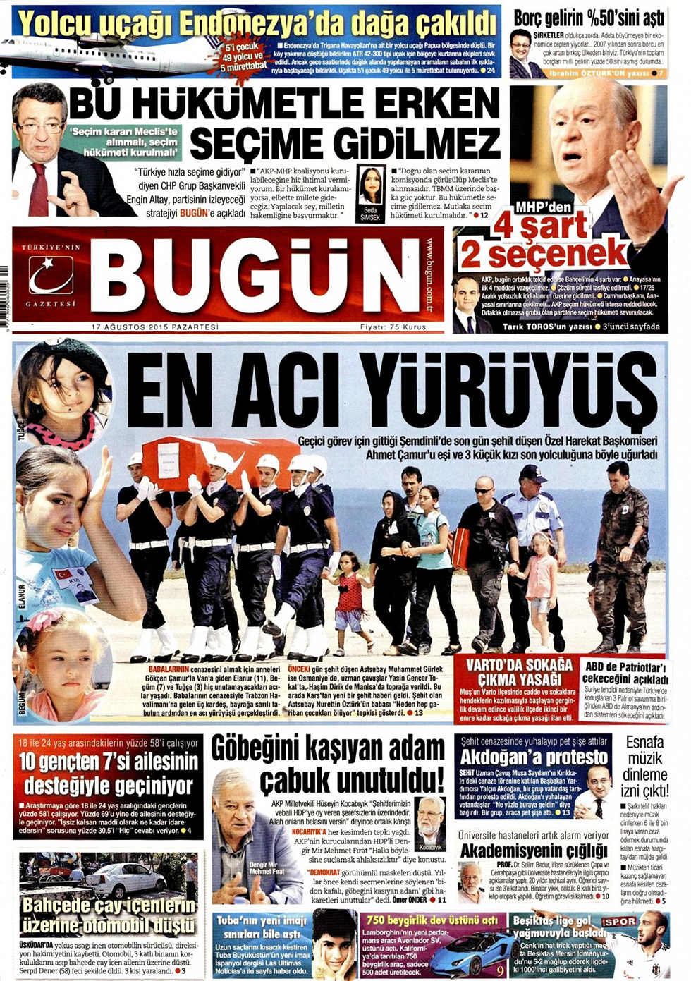 Gazeteler bugün ne yazdı? - 19