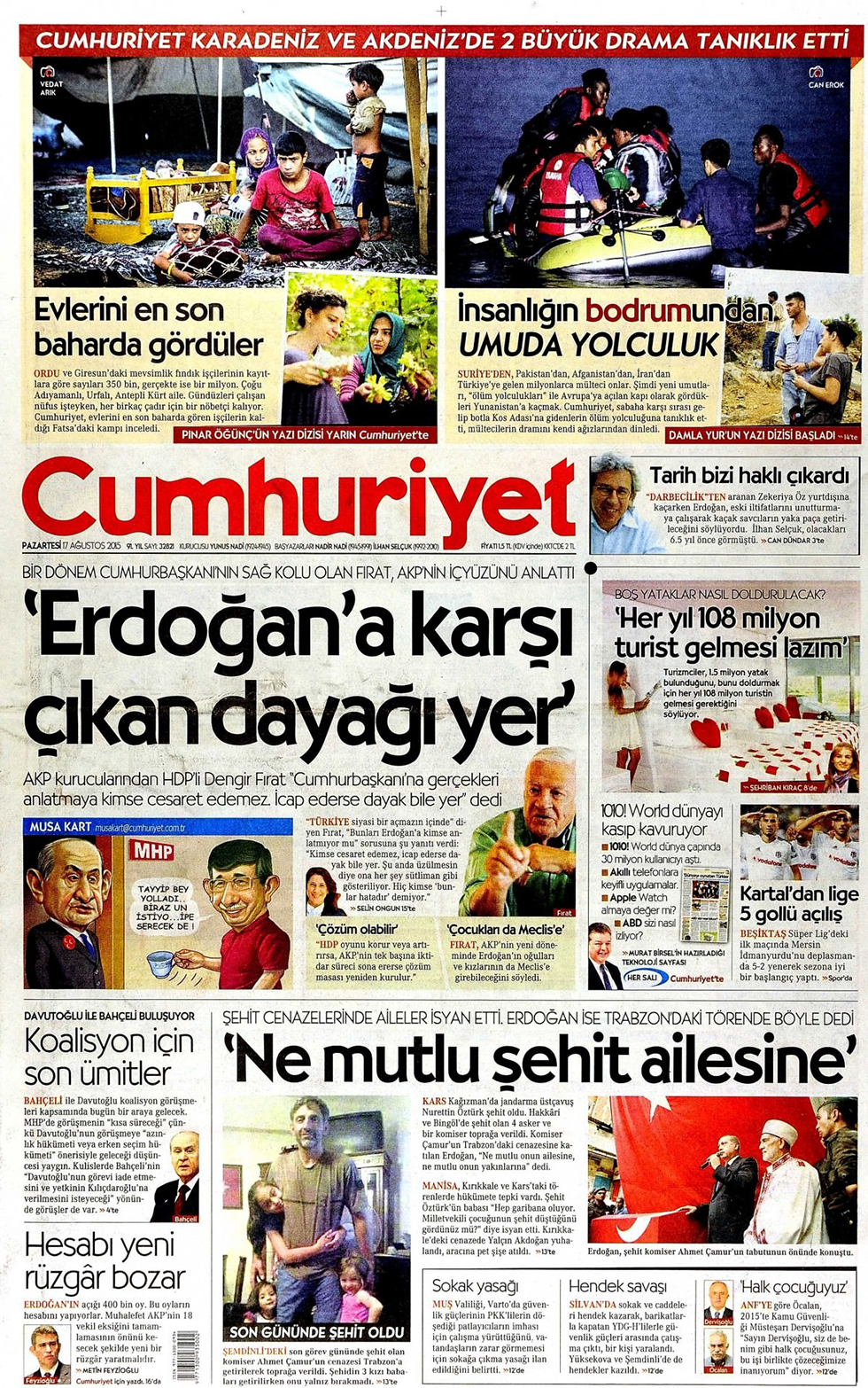 Gazeteler bugün ne yazdı? - 6