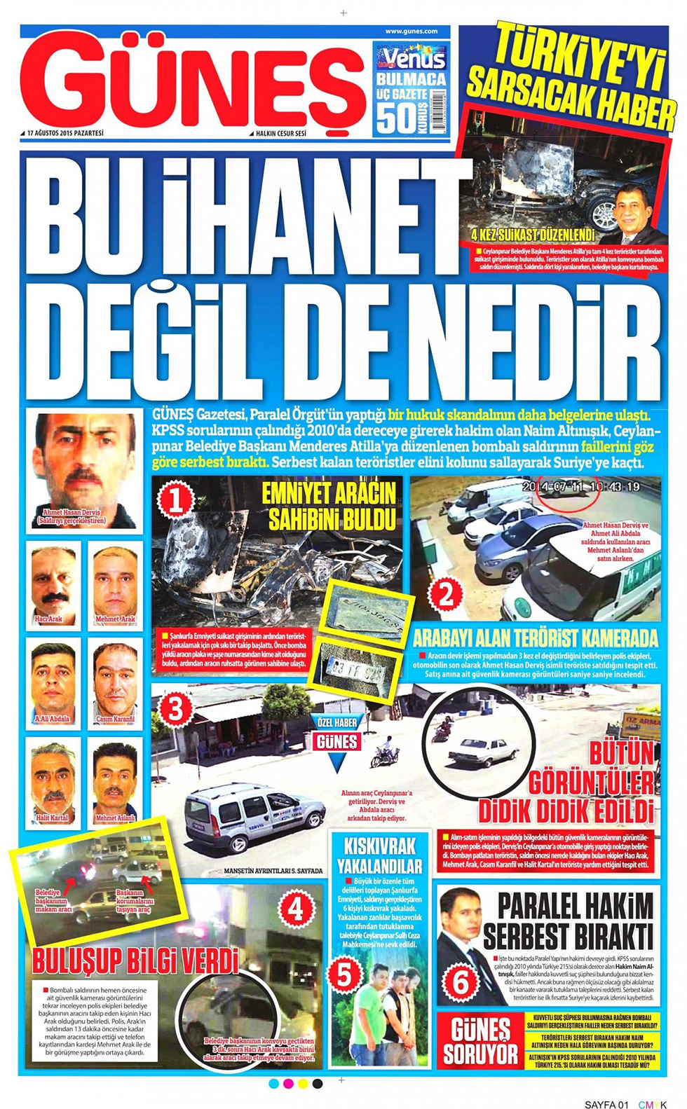 Gazeteler bugün ne yazdı? - 13