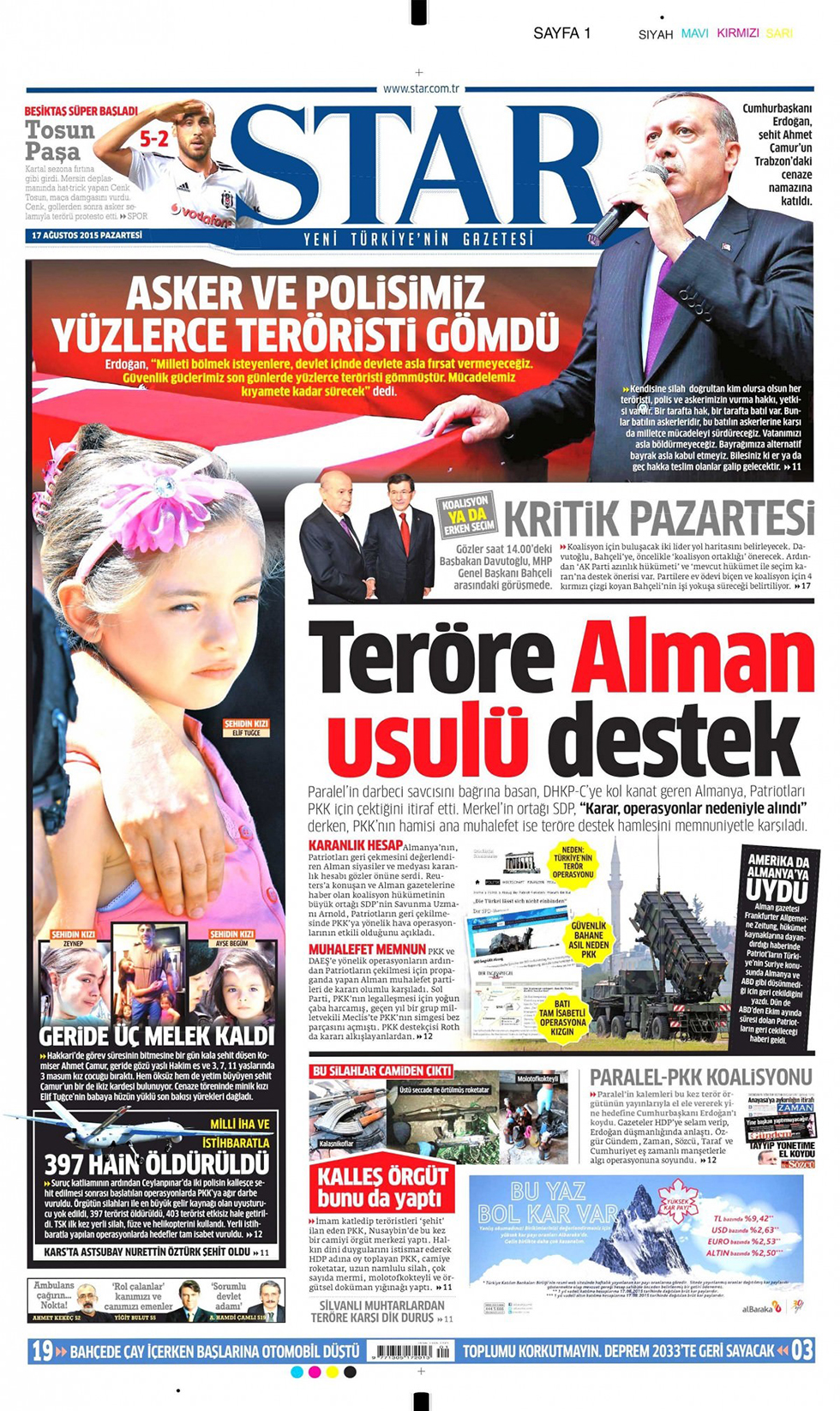 Gazeteler bugün ne yazdı? - 22