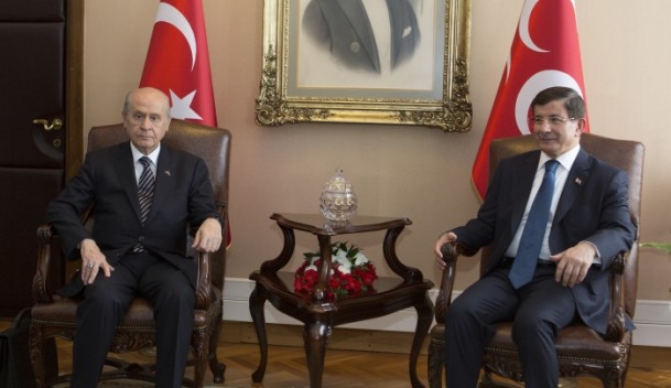 Davutoğlu-Bahçeli görüşmesi başladı - 4