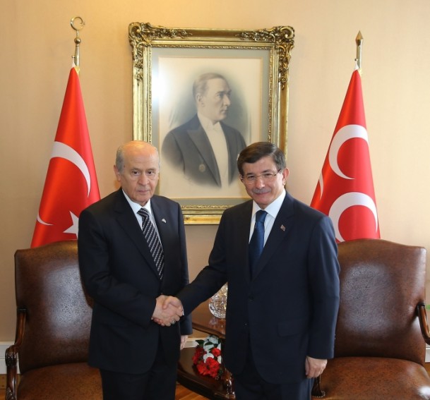 Davutoğlu-Bahçeli görüşmesi başladı - 8