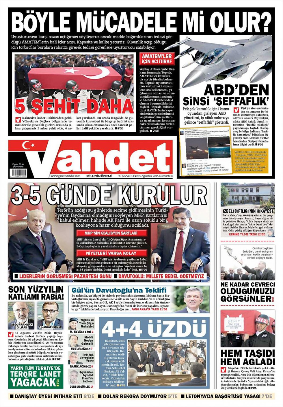 Gazeteler bugün ne yazdı? - 11