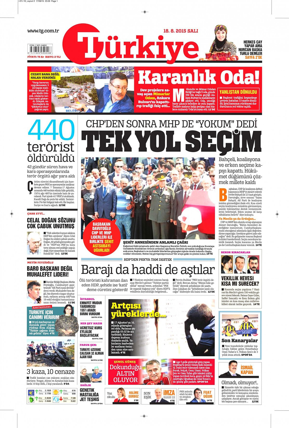 Gazeteler bugün ne yazdı? - 22