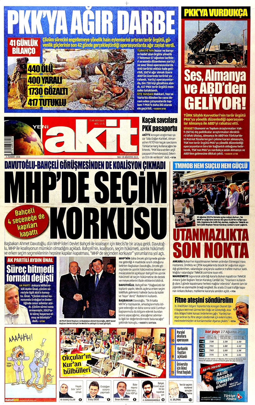 Gazeteler bugün ne yazdı? - 5