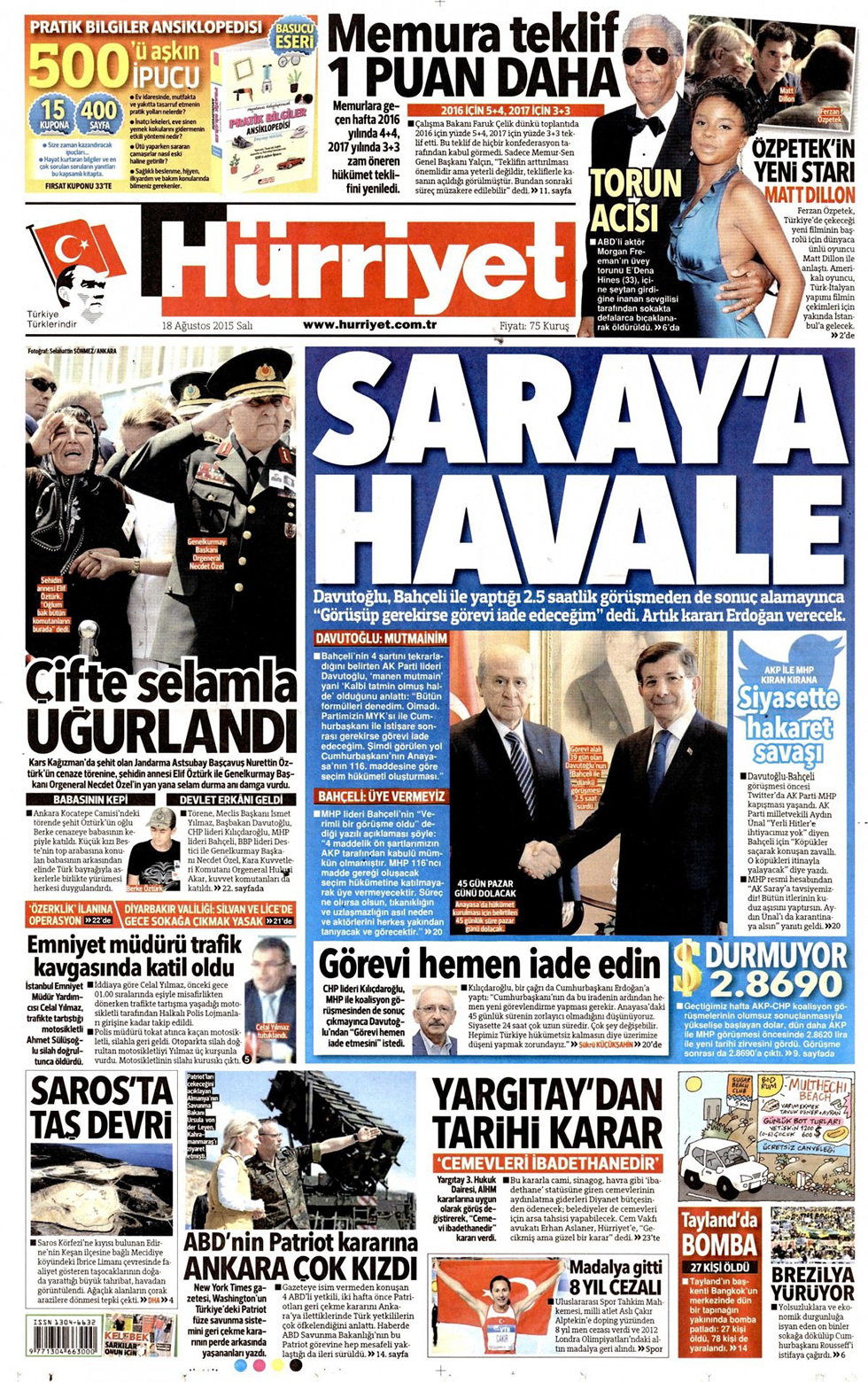 Gazeteler bugün ne yazdı? - 18