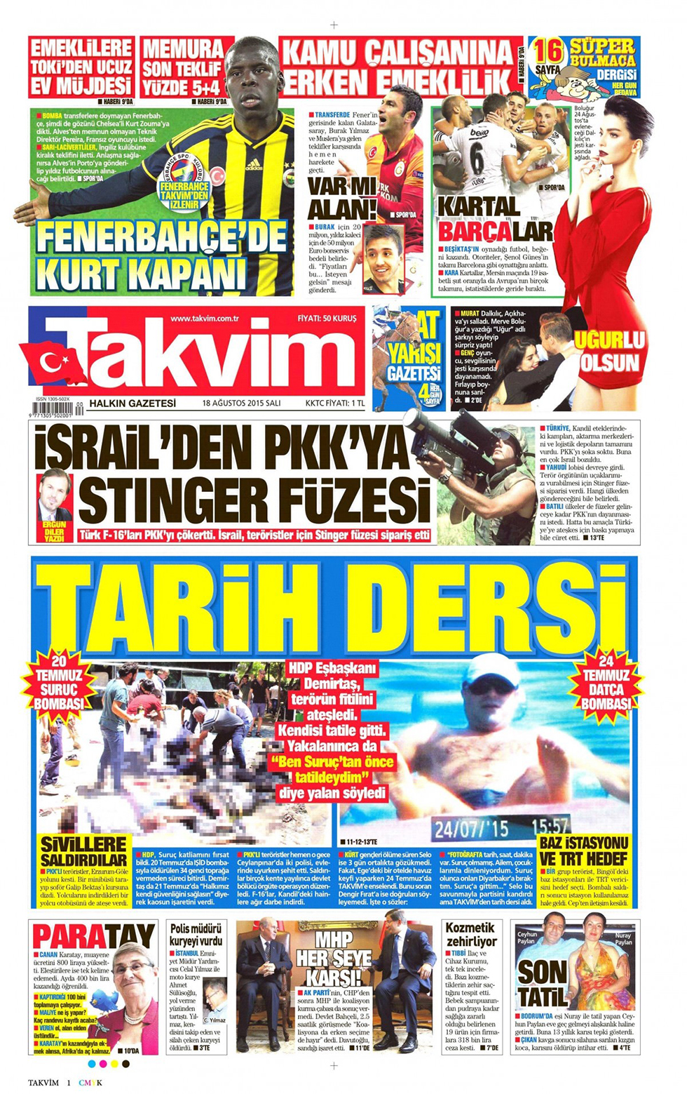 Gazeteler bugün ne yazdı? - 6