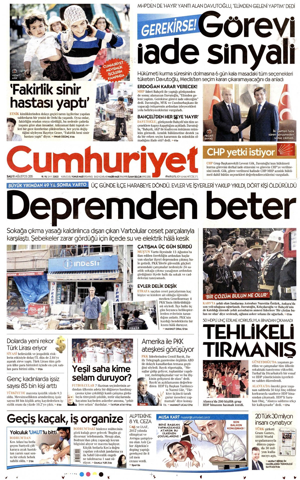 Gazeteler bugün ne yazdı? - 20