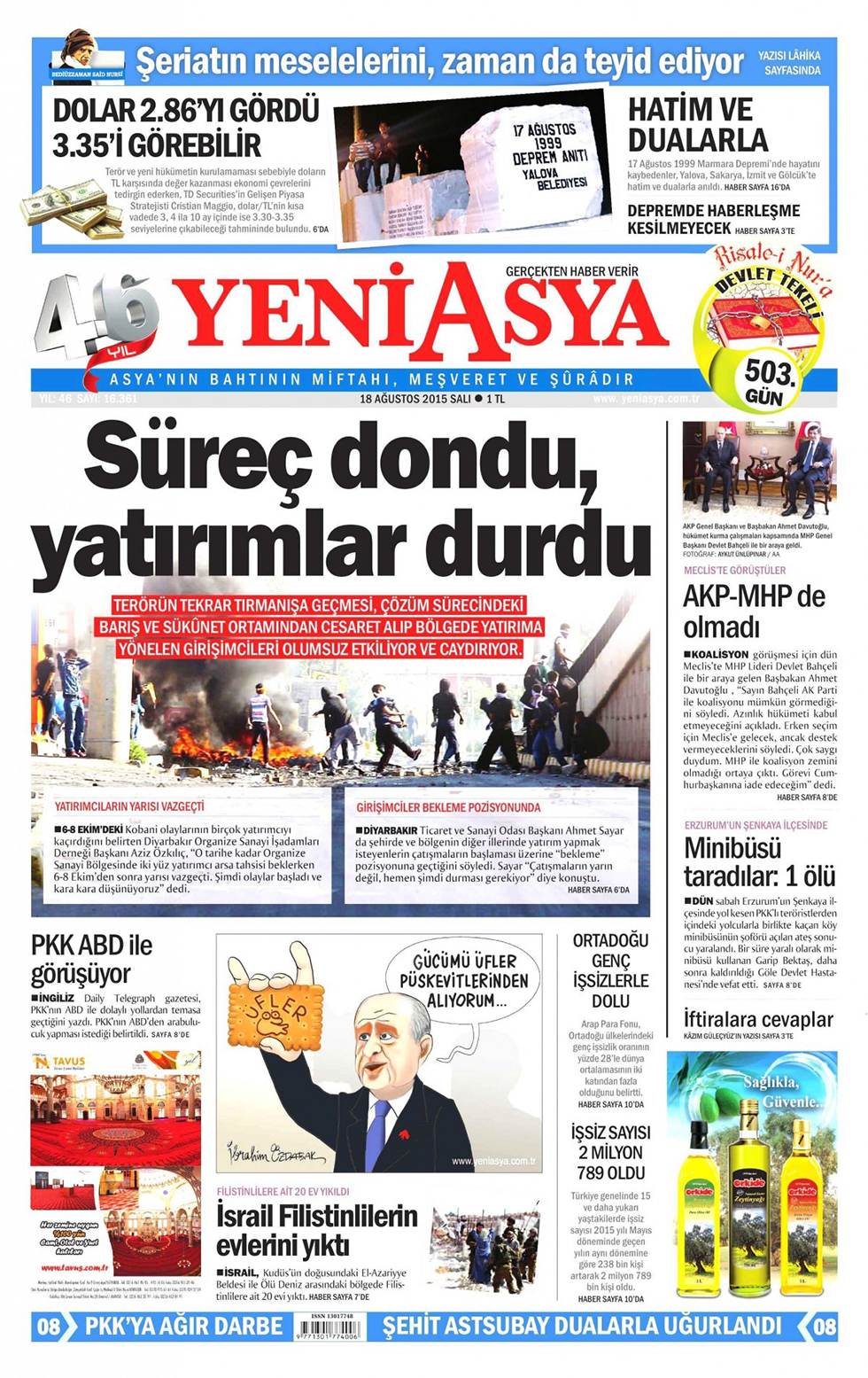 Gazeteler bugün ne yazdı? - 14