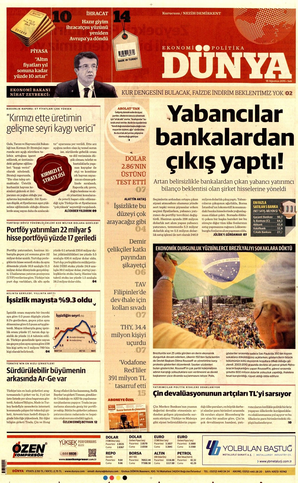 Gazeteler bugün ne yazdı? - 19