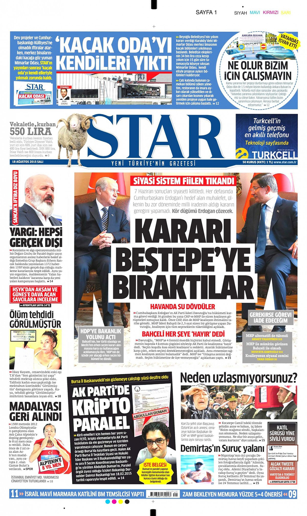 Gazeteler bugün ne yazdı? - 7