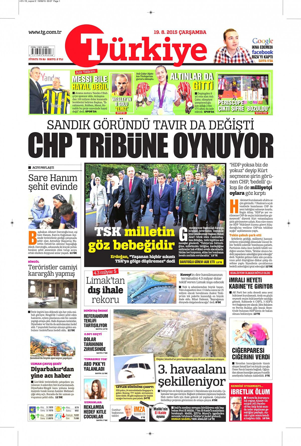 Gazeteler bugün ne yazdı? - 18