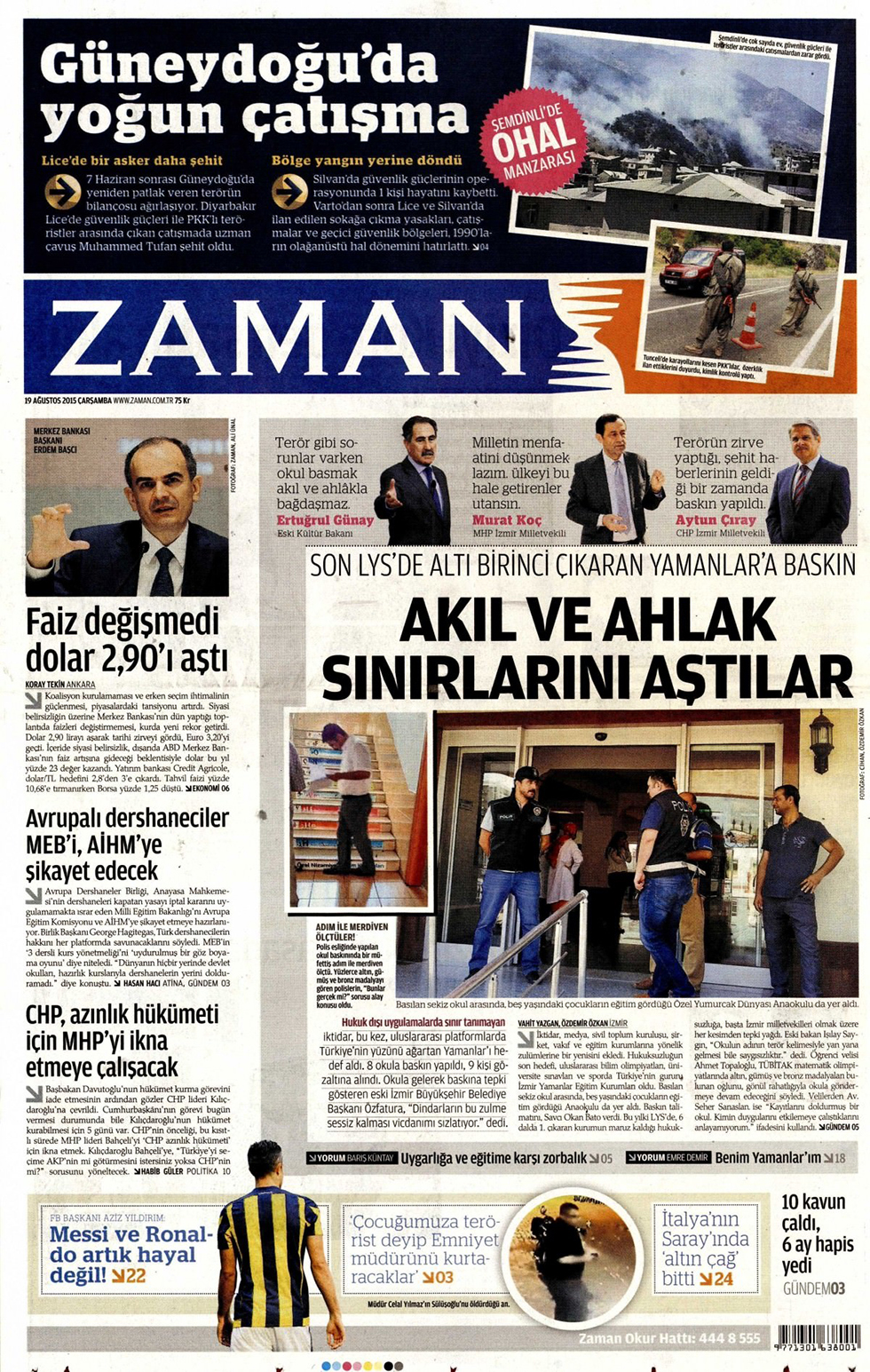 Gazeteler bugün ne yazdı? - 10