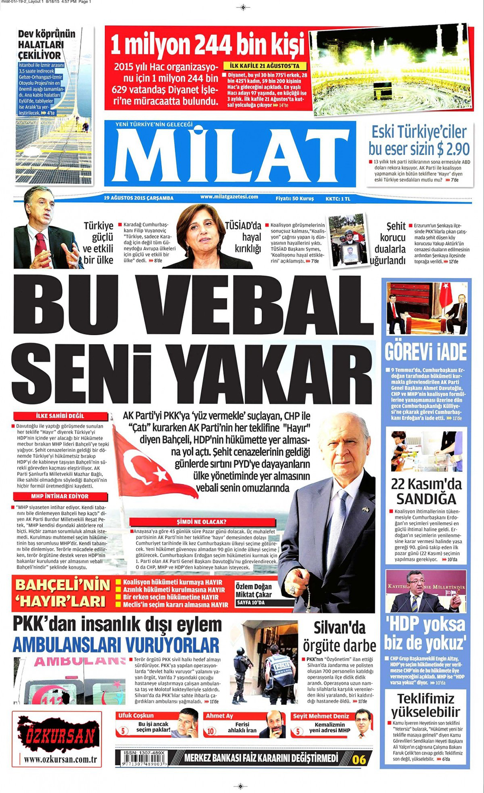 Gazeteler bugün ne yazdı? - 22