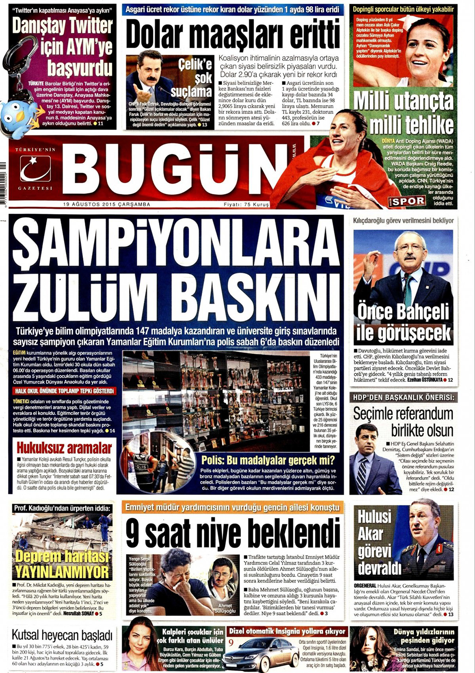 Gazeteler bugün ne yazdı? - 24