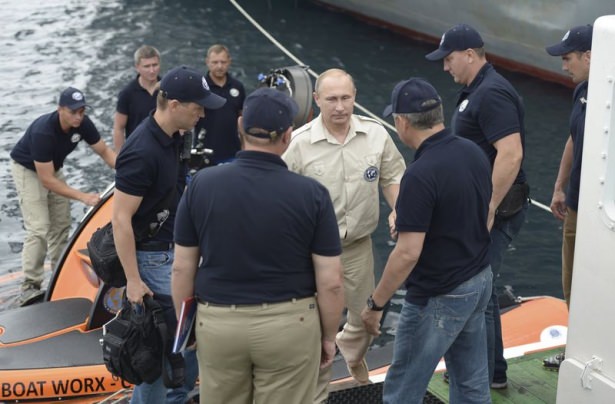Putin Karadeniz'in derinliklerinde - 14