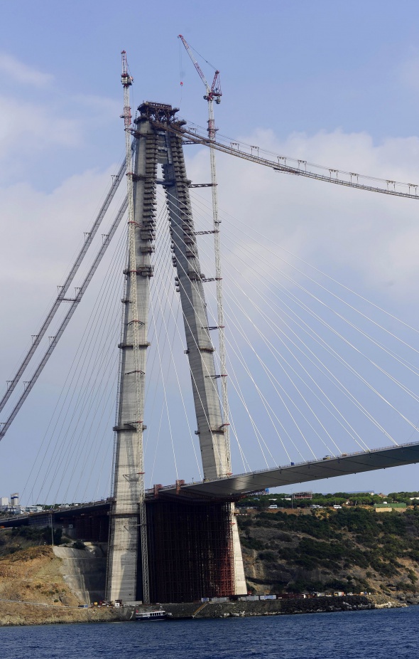 3. Köprünün son hali böyle görüntülendi - 589