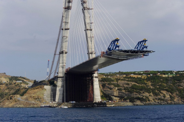 3. Köprünün son hali böyle görüntülendi - 532