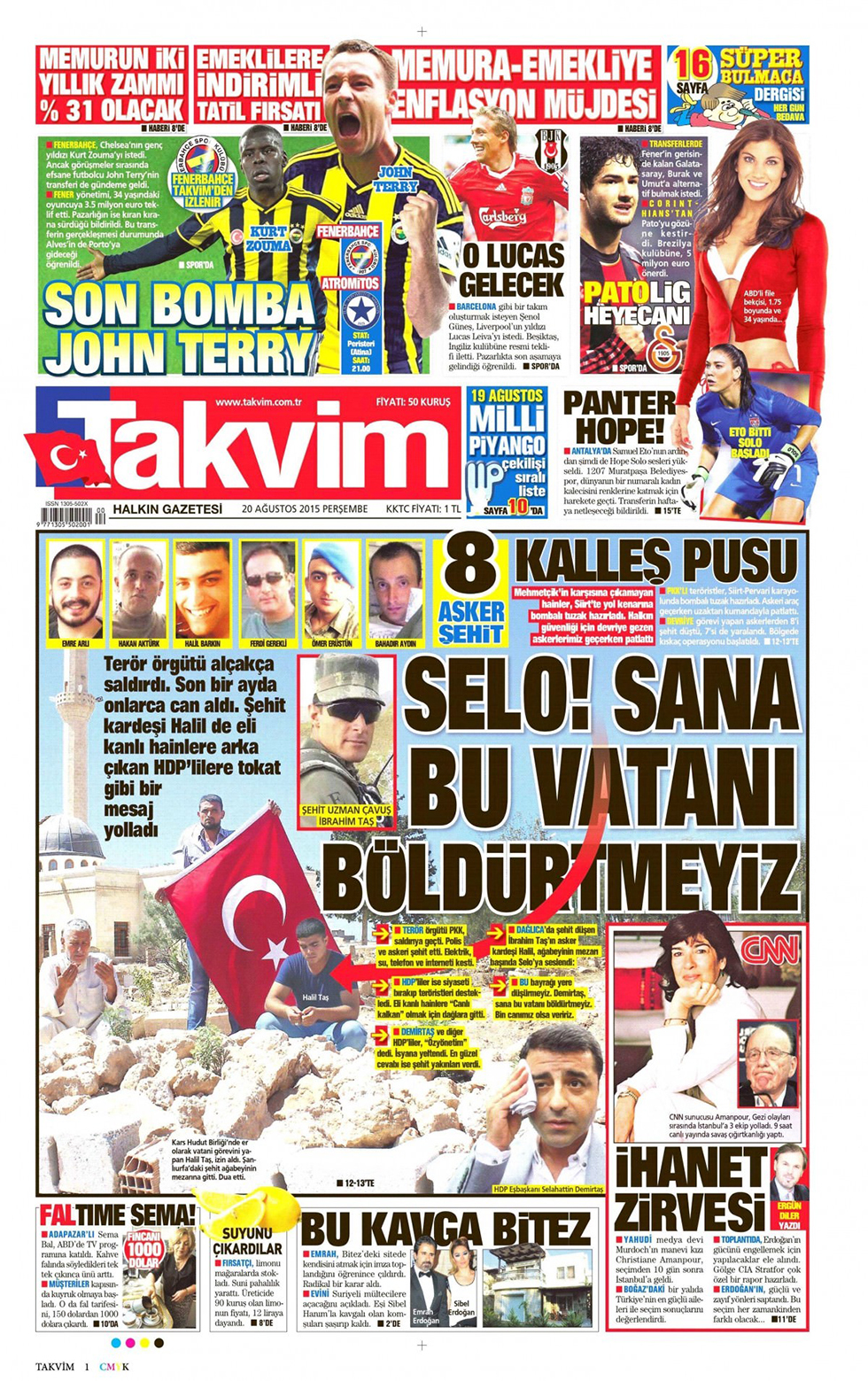 Gazeteler bugün ne yazdı? - 6