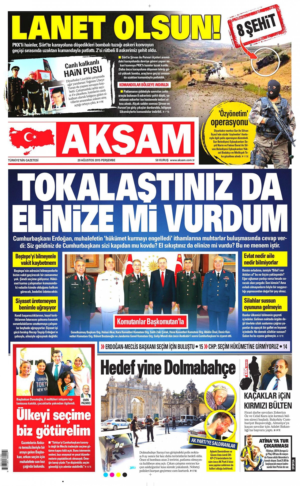 Gazeteler bugün ne yazdı? - 13