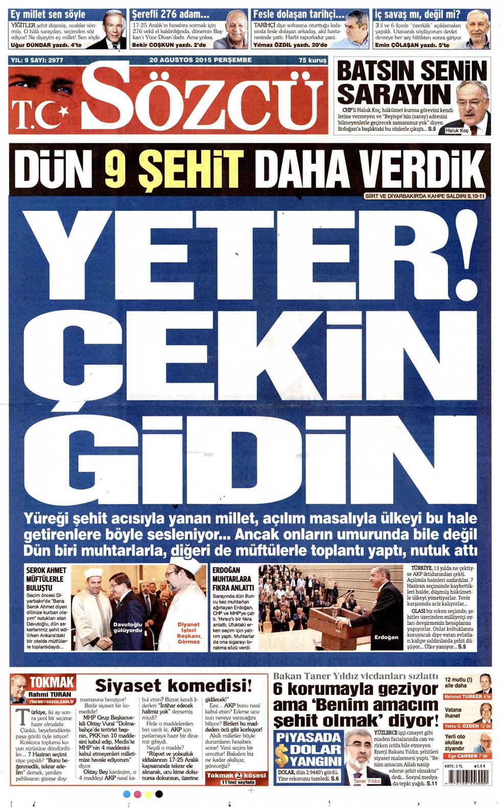 Gazeteler bugün ne yazdı? - 24