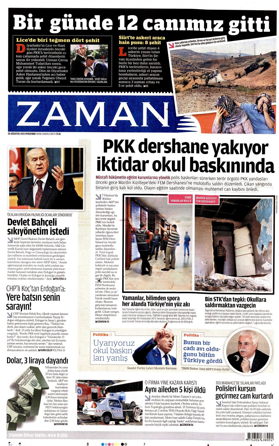 Gazeteler bugün ne yazdı? - 4