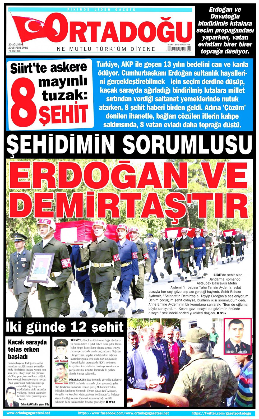 Gazeteler bugün ne yazdı? - 8