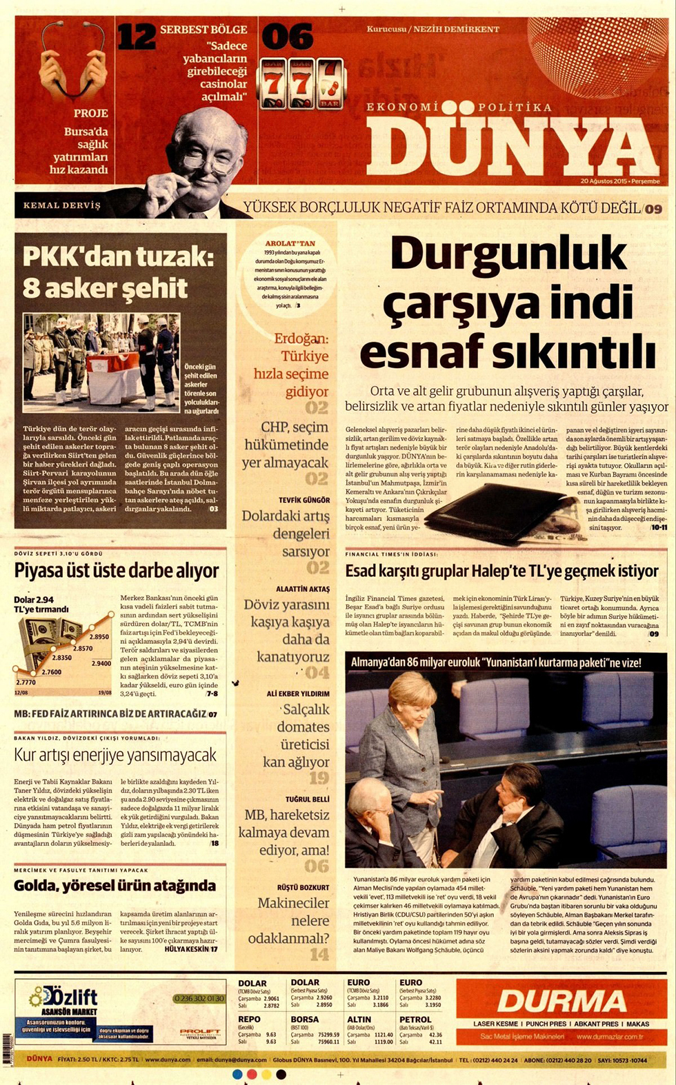 Gazeteler bugün ne yazdı? - 20